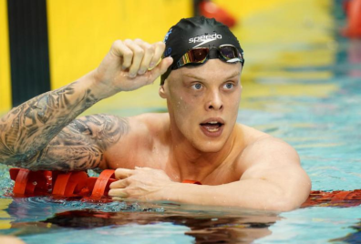 Photo of Olympic Swimmer Matt Richards.